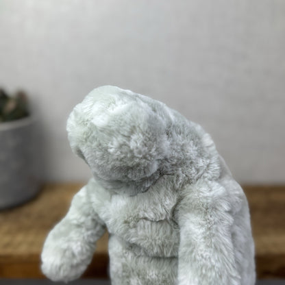Jellycat Little Billow Manatee - New With Tags Detached Little Grey Spotty Rare