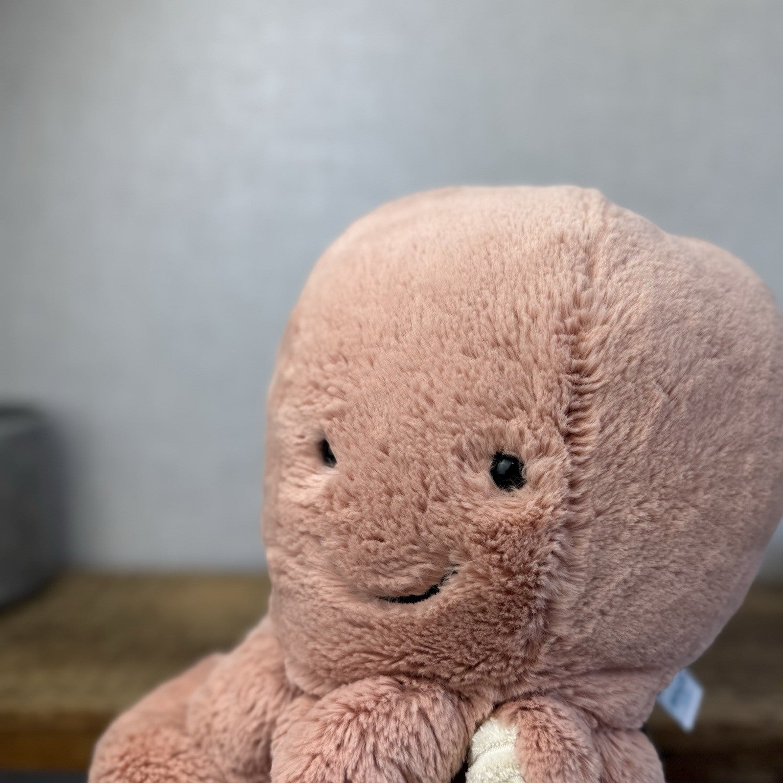 Jellycat Large Odell Octopus - Peach Large Octopus Beanie Retired Pink 20”