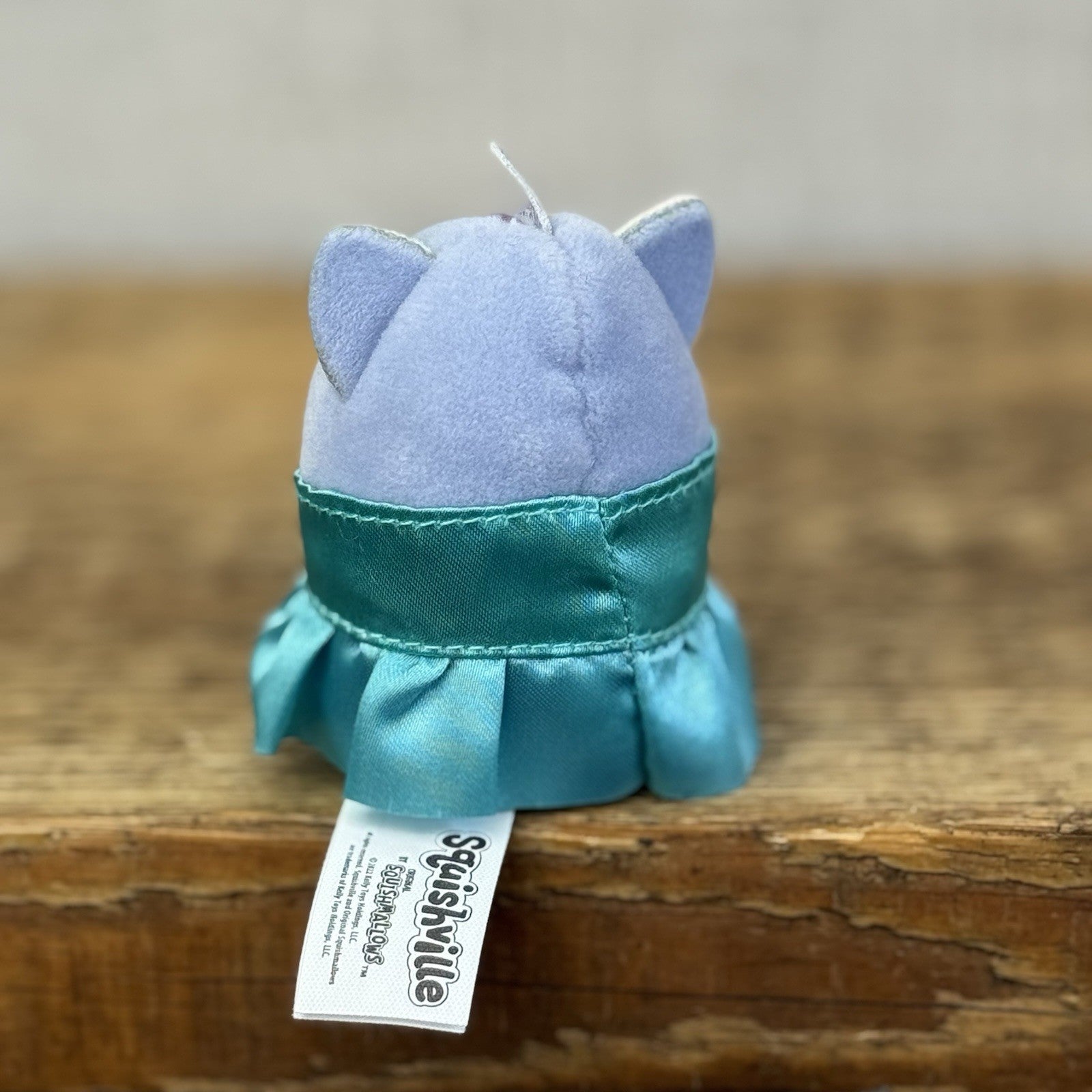 Squishmallow Squishville - Clarice The Caticorn Series 6 Purple With Accessory