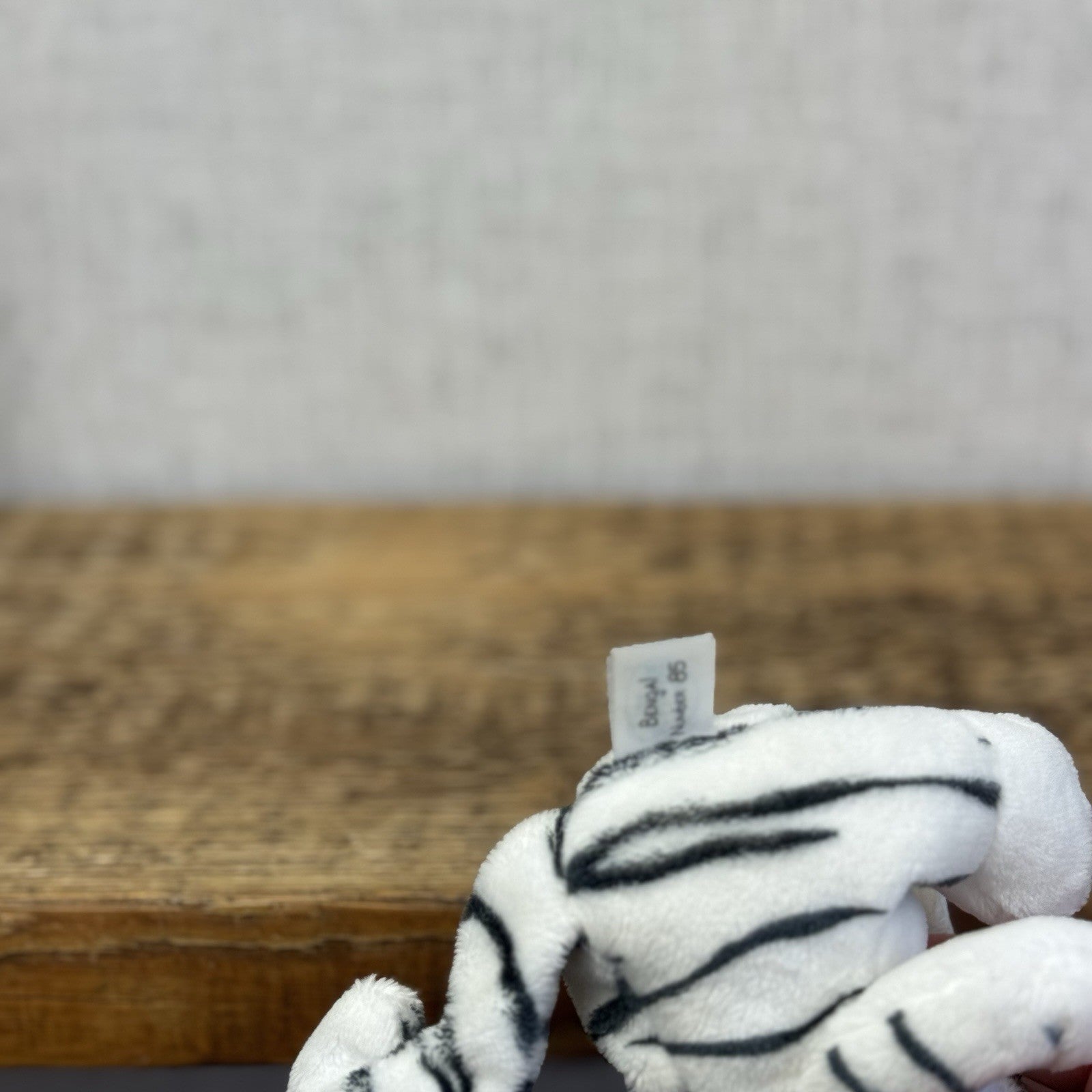 Blue Nose Friends Tiger Bengal Number 85 5" (#2) Mini White Tiger Beanie Plush