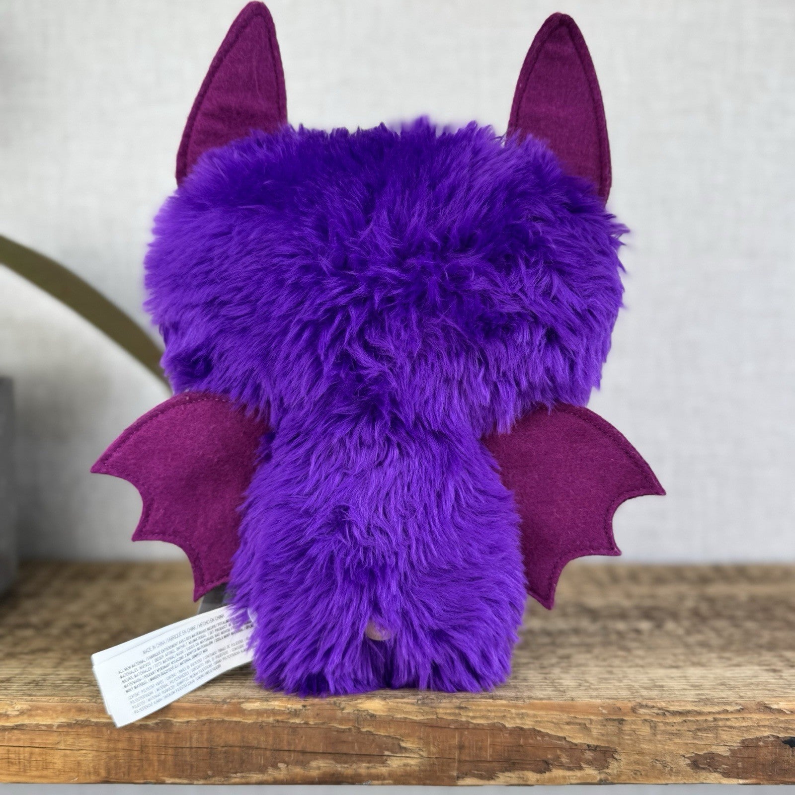 Fuggler - Count Fuggula Purple Fluffy Bat Funny Ugly Monster Rare Collectible