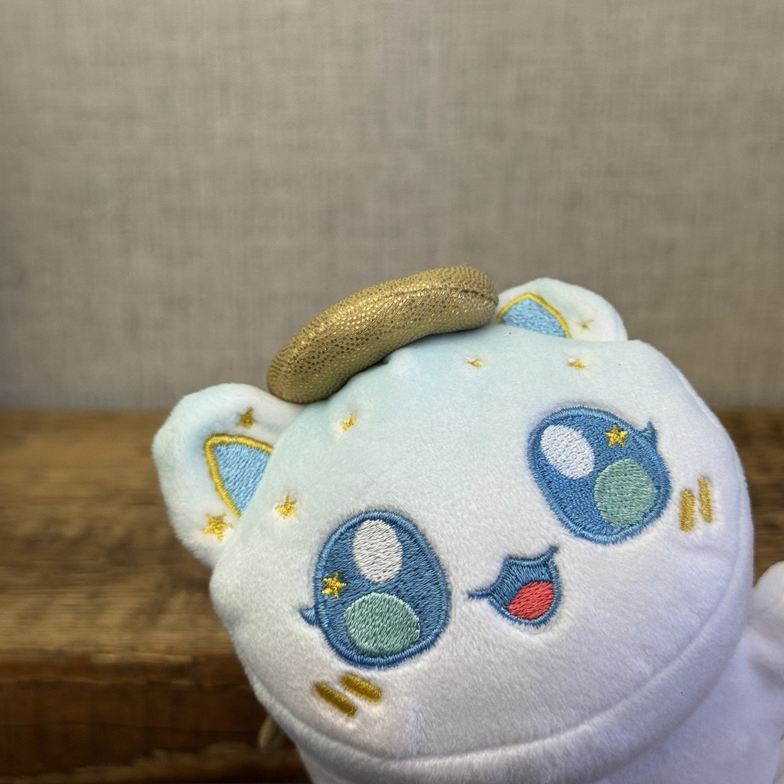 Aphmau MeeMeows -Mystery Cat Series 2 - Angel Cat Gold/White Plush Kitten 5"
