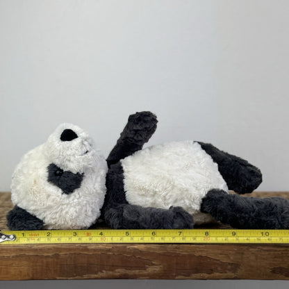 Jellycat Tuffet Panda - Panda Textured Beanie Plush Wild Animal Retired With Tag
