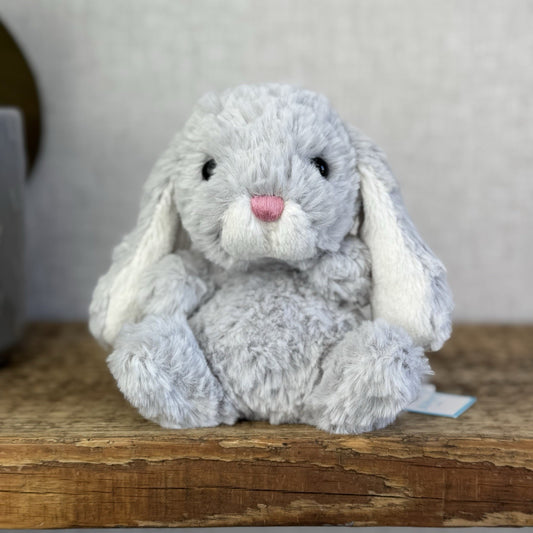Jellycat Silver Yummy Bunny - Tiny Light Grey Bunny Rabbit New With Tags 6"