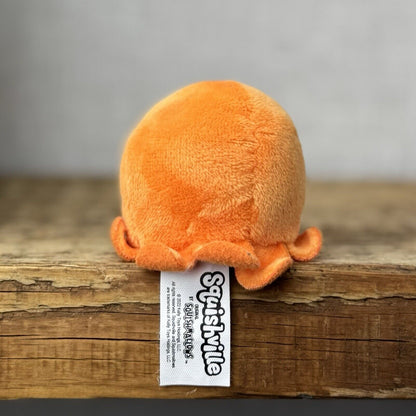 Squishmallow Squishville - Veronica Octopus - Tiny Orange Squishmallow 2”