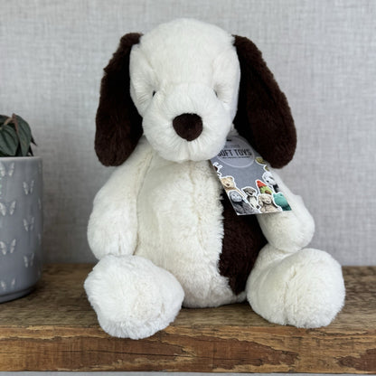 Jellycat Medium Puffles Dog Puppy - Super Soft Puppy Dog Medium Retired 12”