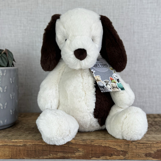Jellycat Medium Puffles Dog Puppy - Super Soft Puppy Dog Medium Retired 12”