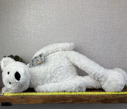 The Little White Company Huge Oscar Bear Pickles Beanie 23" (Jellycat Collab)