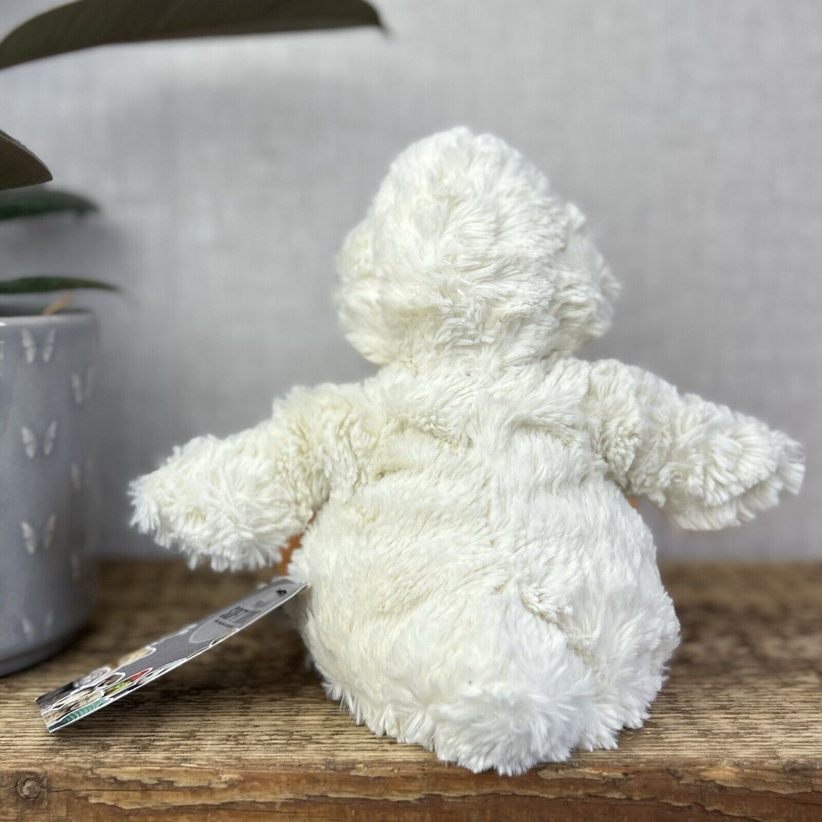 Jellycat Millyboo Duck - Small White Curly Fur Duckling Chick Small 10”