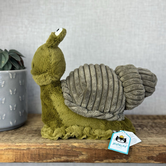 Jellycat Steve Snail - Bug Plush New With Tags - Corduroy Rare Retired Plush 9”