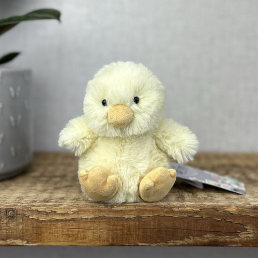 Jellycat Fluffster Yellow Chick - Small Fluffy Chick - Retired Rare 5” (2)
