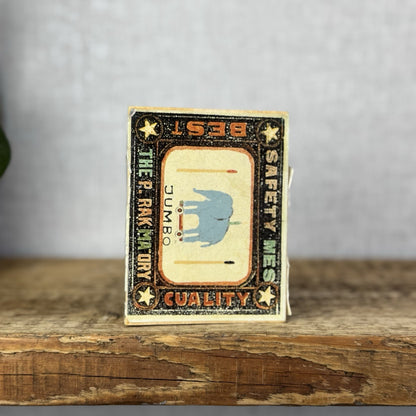 Maileg St Louis Matchbox Mouse - Wooden Matchbox Vintage Rare (Damage Matchbox)