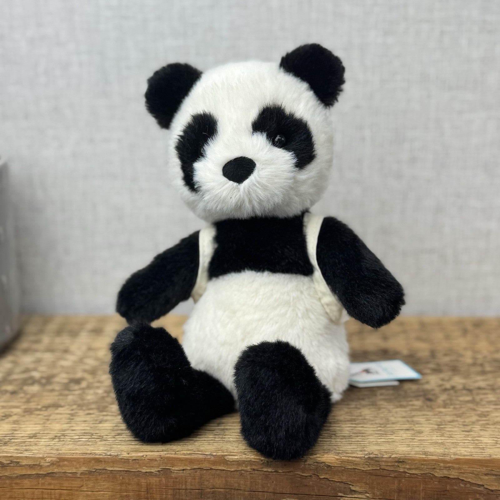 Jellycat Backpack Panda - Jellyca Small Fluffy Pada With Backpack NWT Retired 9"