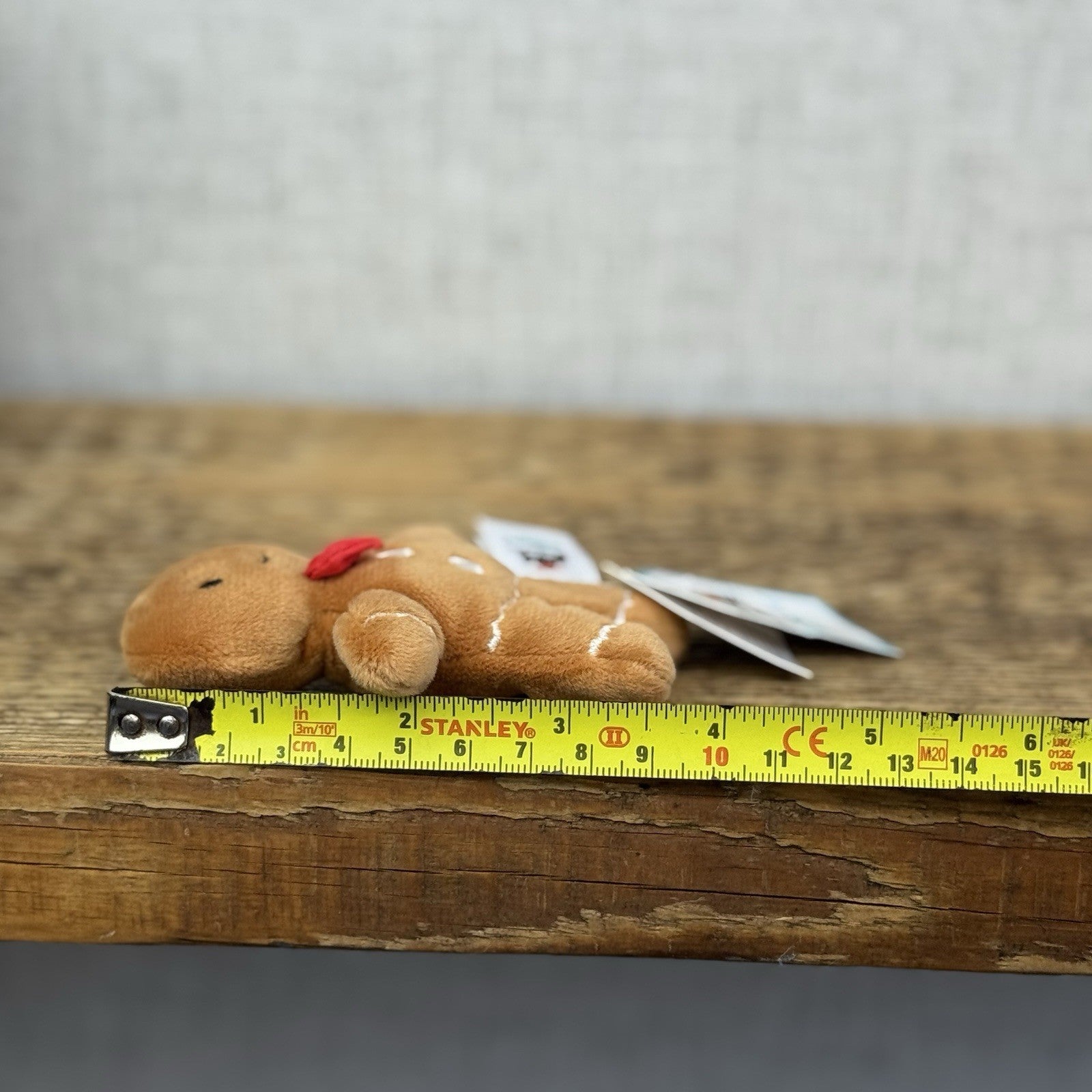 Jellycat Festive Folly Gingerbread Man - Mini Gingerbread Man Tiny BNWT 2"
