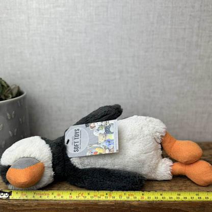 Jellycat Medium Bashful Puffin - Medium Soft Toy Beanie Rare Retired Beanie 12”