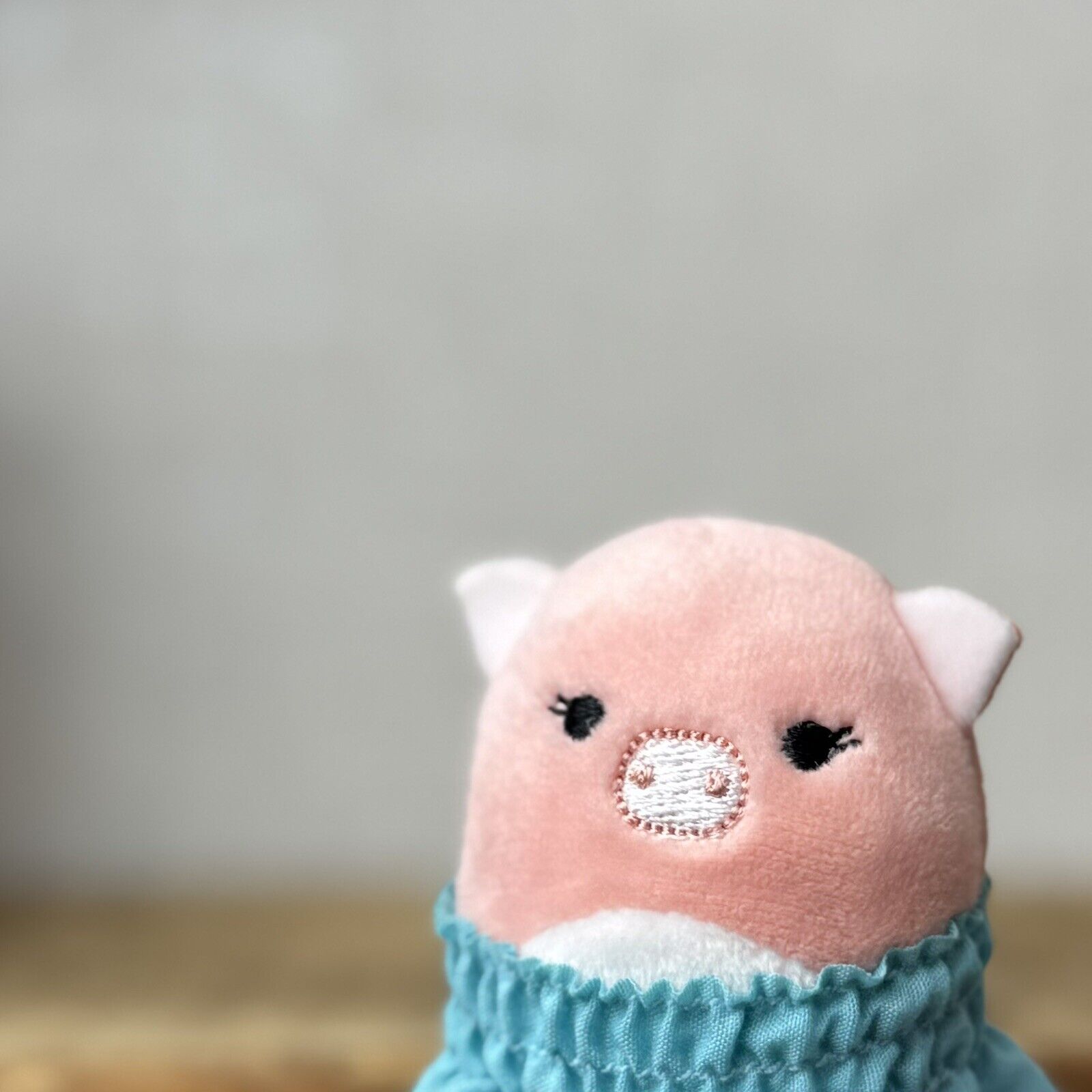 Squishmallow Squishville - Petra Pig - Tiny Pink Pig With Skirt Squishmallows 2"