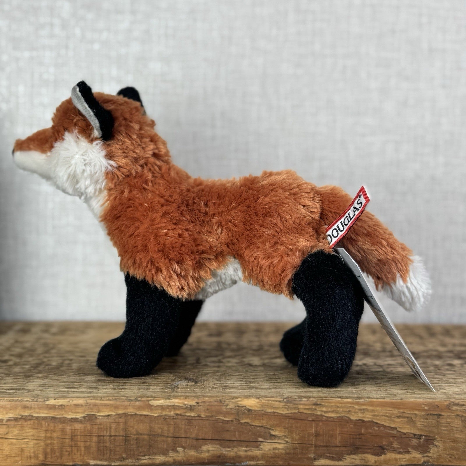 Douglas Cuddle Toy Red Fox - Retired Rare Red Fox Cuddly Toy Small 8"