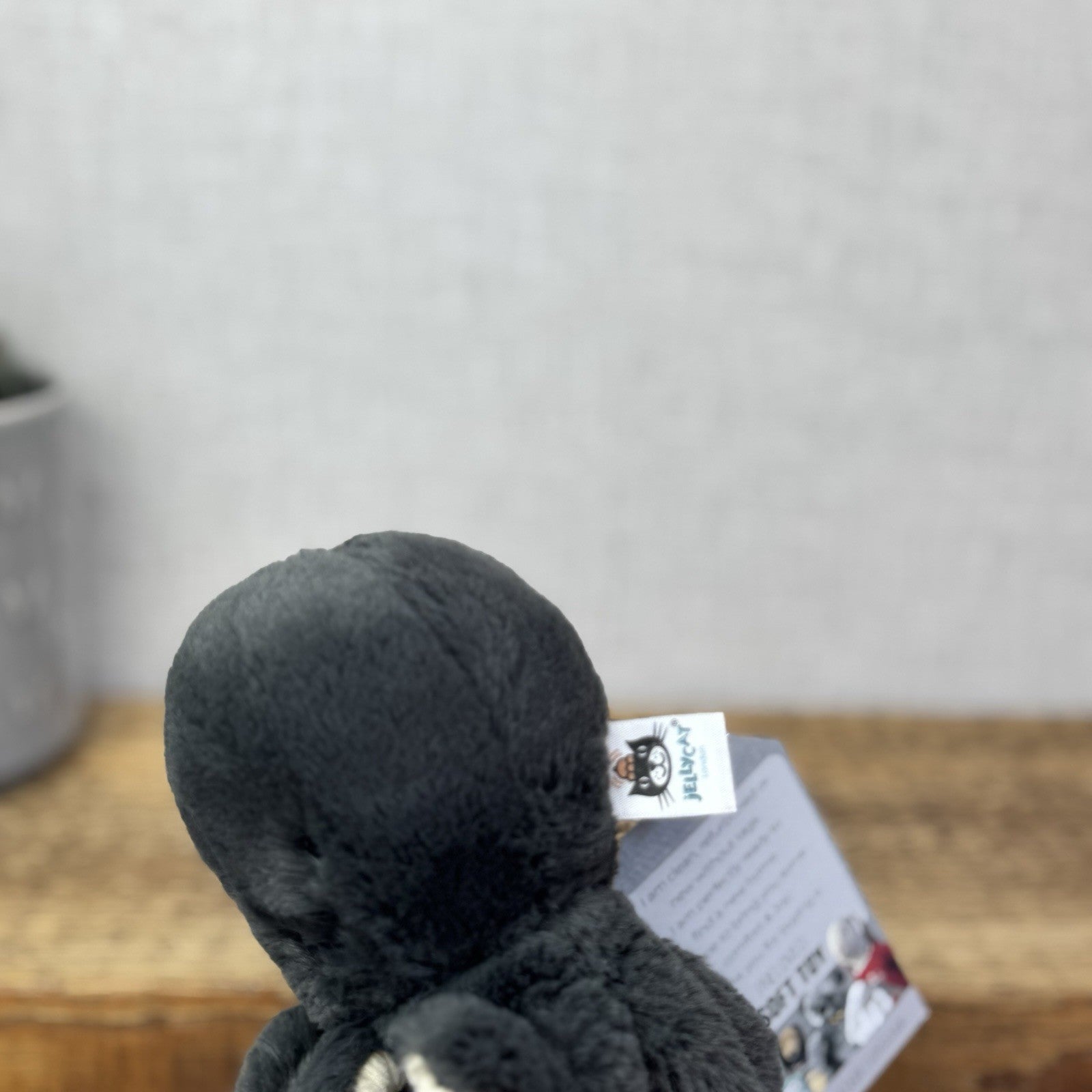 Jellycat Baby Inky Octopus - Tiny Black Octopus - Sea Small Octopus Beanie 5"