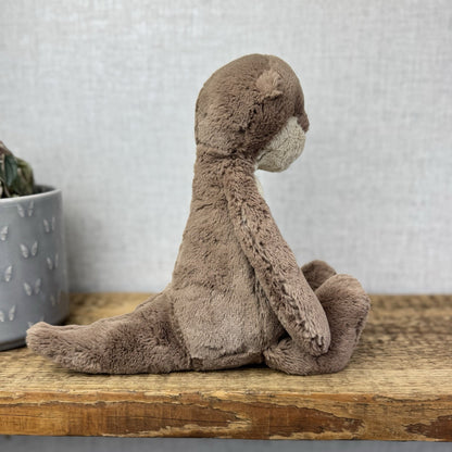 Jellycat Medium Bashful Otter - Rare & Retired Otter Soft Toy Beanie Medium 12"