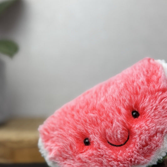 Jellycat Small Amuseable Watermelon Slice - Small Fluffy Melon Soft Toy (2)