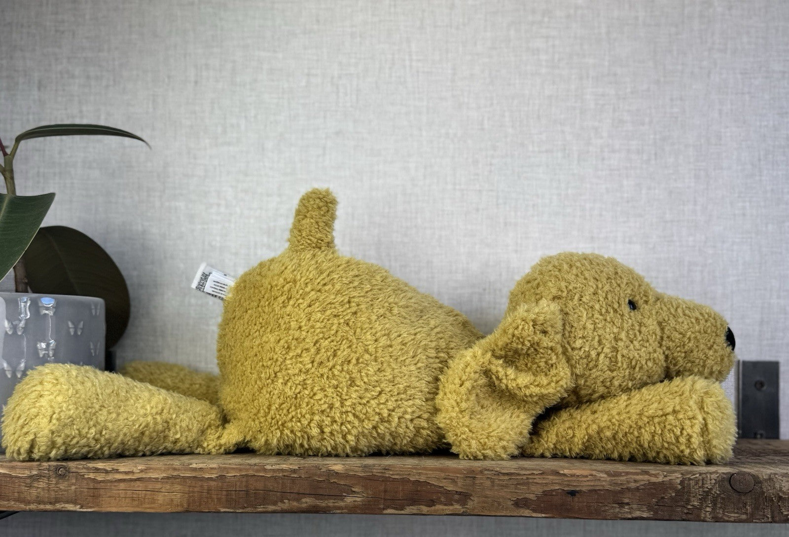 Jellycat Splootie Puppy - Retired & Rare Large Golden Beanie Floppy Dog 22”