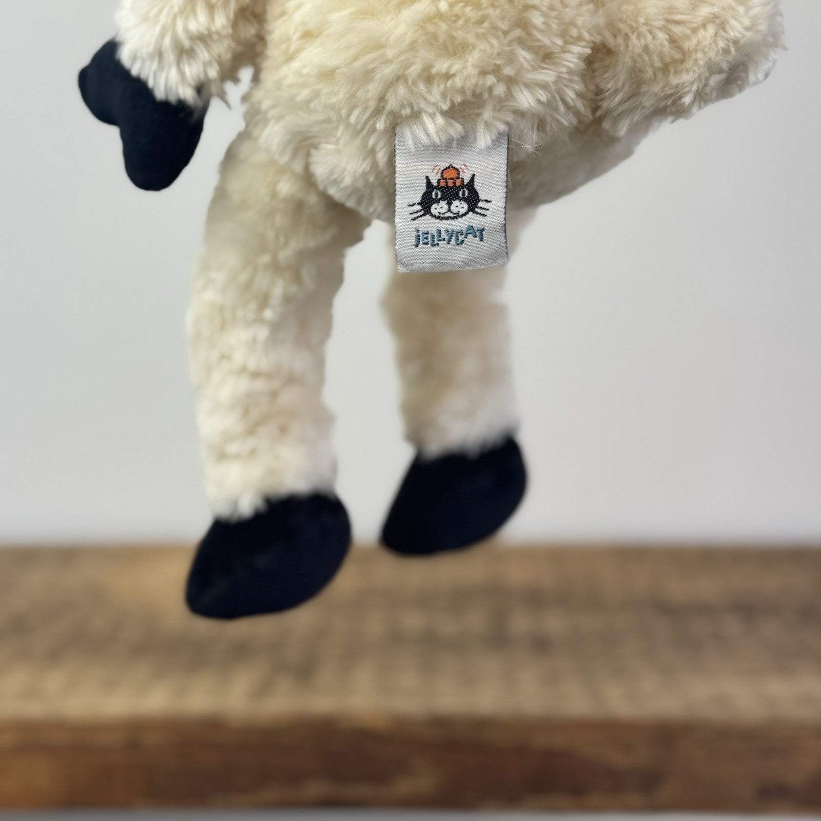 Jellycat Small Pickles Black Faced Lamb - Vintage Beanie Lamb Soft Toy NWOT 