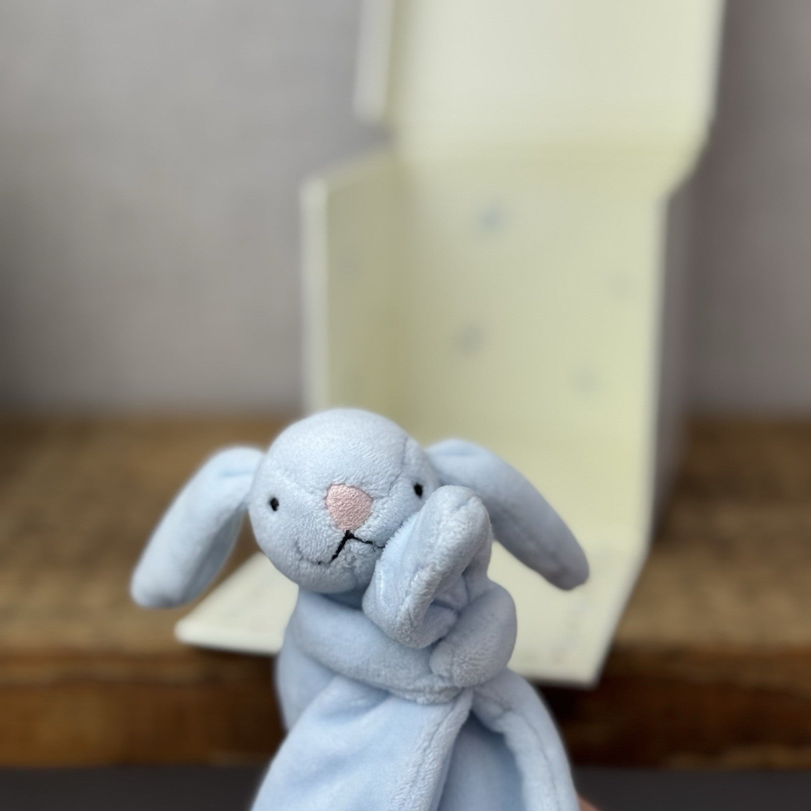 Jellycat My First Soother Blue Blue - New With Box Retired Velour Comforter