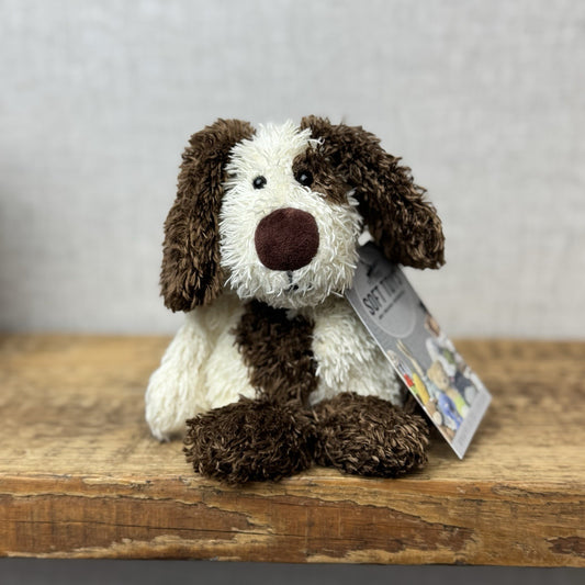 Jellycat Bunglie Tot Dylan Dog - Small Bunglie Puppy Beanie Vintage NWOT 7"