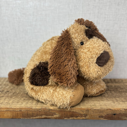Russ Berrie Vintage Pillow Dog - Cani - Brown Floppy Beanie Dog Retired Rare 16"