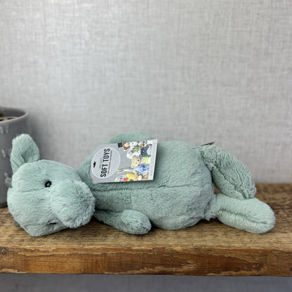 Jellycat Medium Bashful Dragon - Light Green/sage Dragon Soft Toy NWOT