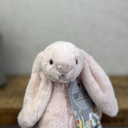 Jellycat Small Bashful Blush Bunny - Soft Pink Bunny Rabbit Baby Pink Blush 8”
