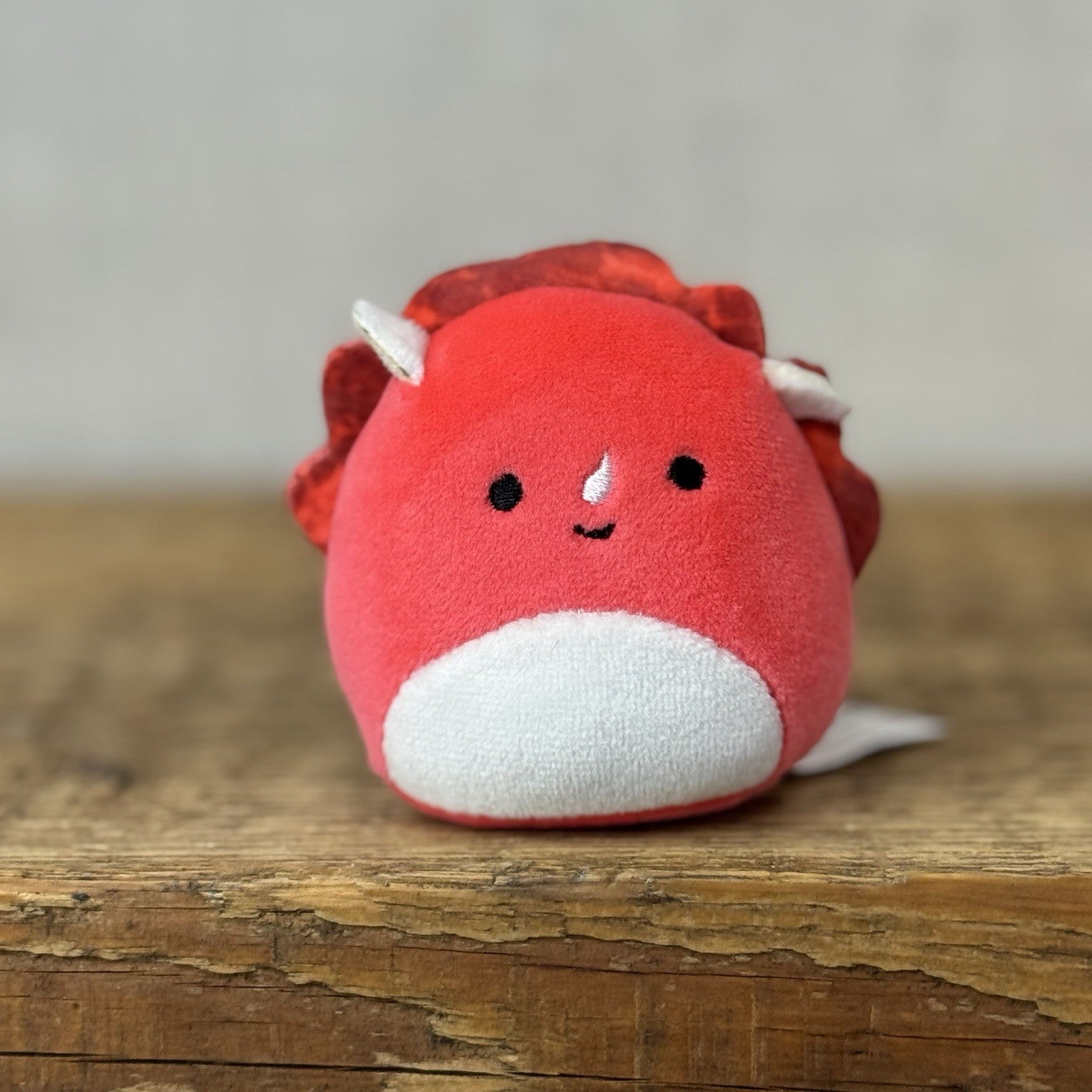 Squishmallow Squishville - Sergio Ankylosaurus Dino Red (Multi Buy Discount)