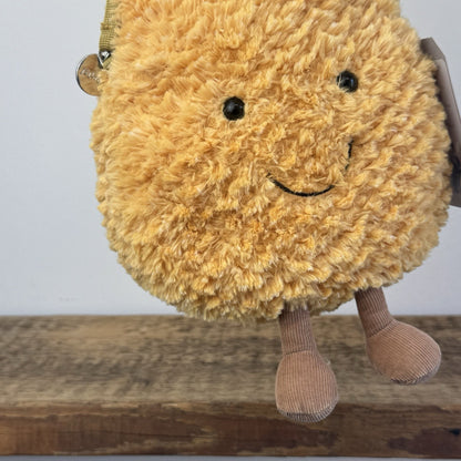 Jellycat Amuseable Pineapple Bag - Yellow Fruit Bag Collectible Zipped Bag
