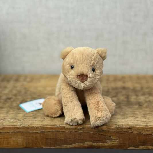 Jellycat Tiny Smudge Bear - Miniature Bear Beanie Plush New With Tags Retired 7"