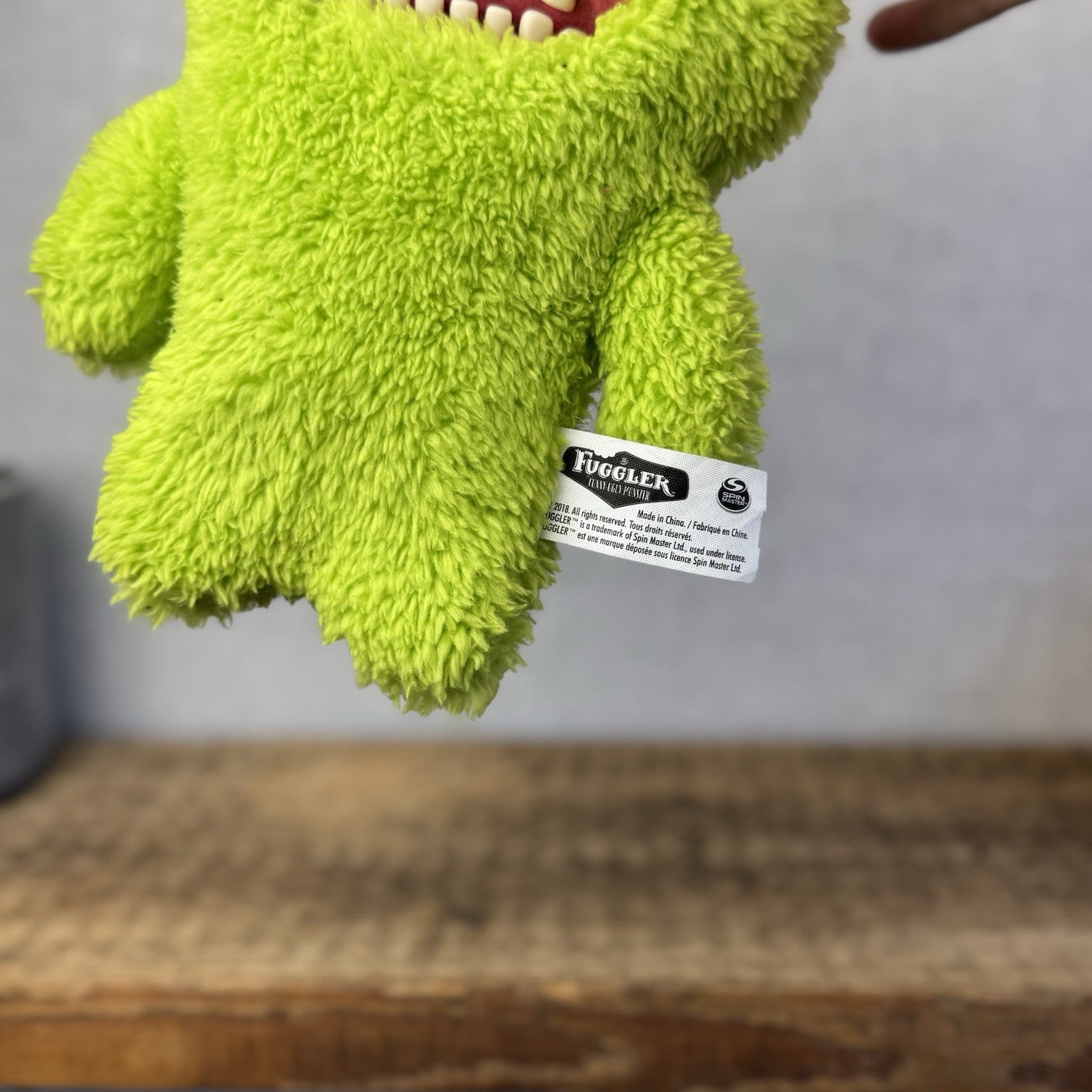Fuggler Munch Munch Green Funny Ugly Monster Plush Retired Munch Munch Plush