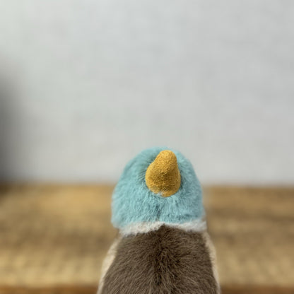 Jellycat Birdling Duck - Mallard Pocket Size Fluffy Bird Soft Toy Retired 5"