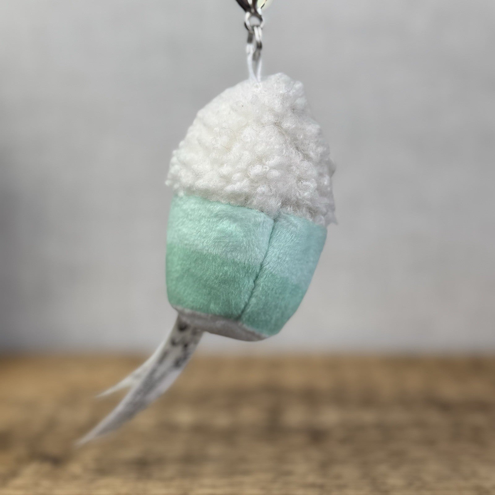 Gund Pusheen Cat Keyring - Stormy Latte Matcha Keyring Cafte Cat NWOT 