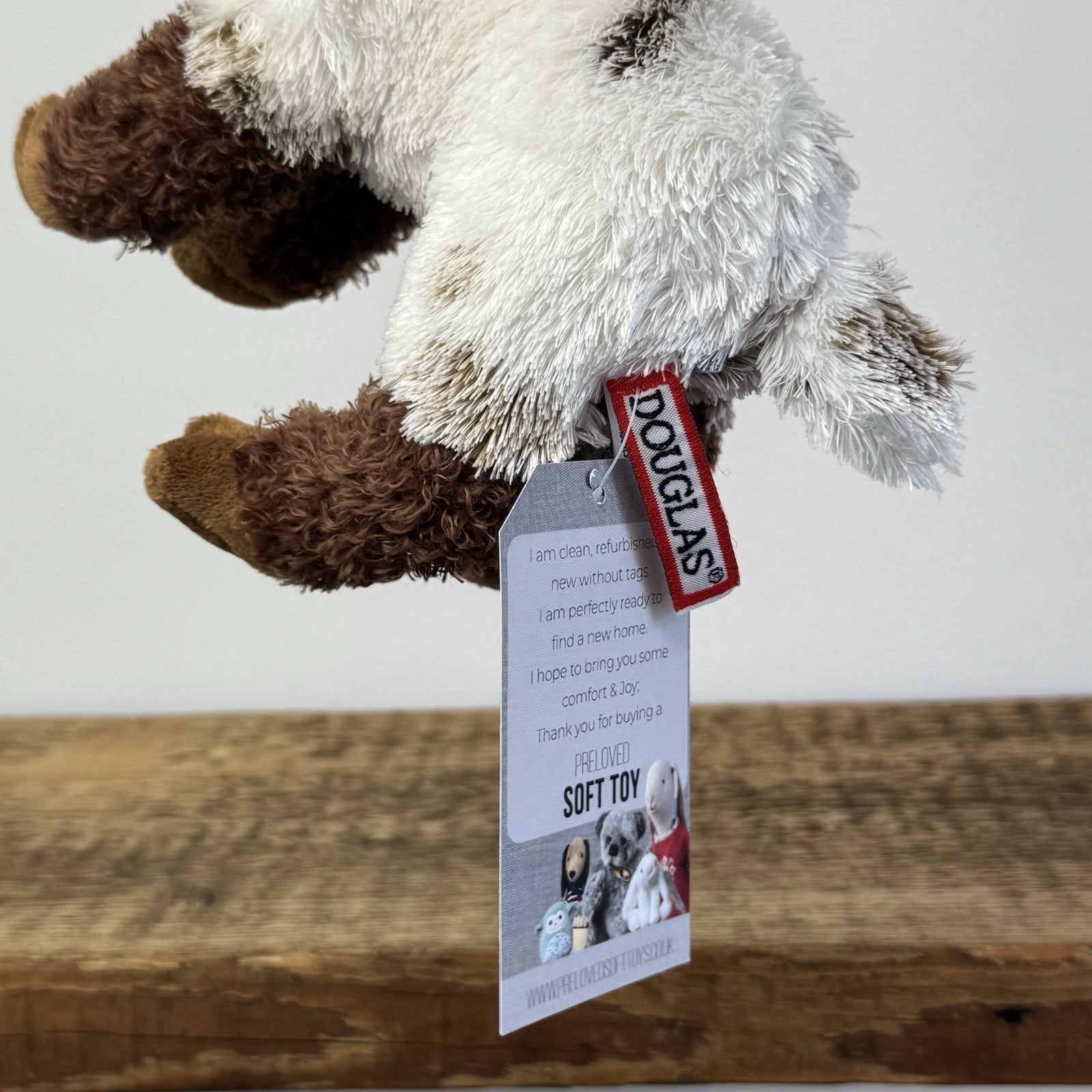 Douglas Cuddle Toys Goat Bhodi - Small Standing Goat Soft Toy #3646