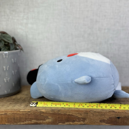 Squishmallow Samir The Whale Valentines Sea Creature Cute With Tags 7.5" 