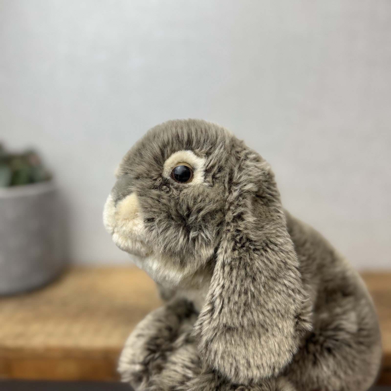 Animal Alley/Toys R Us Lop Ear Rabbit - Cottontail Bunny Rabbit Beanie Realistic