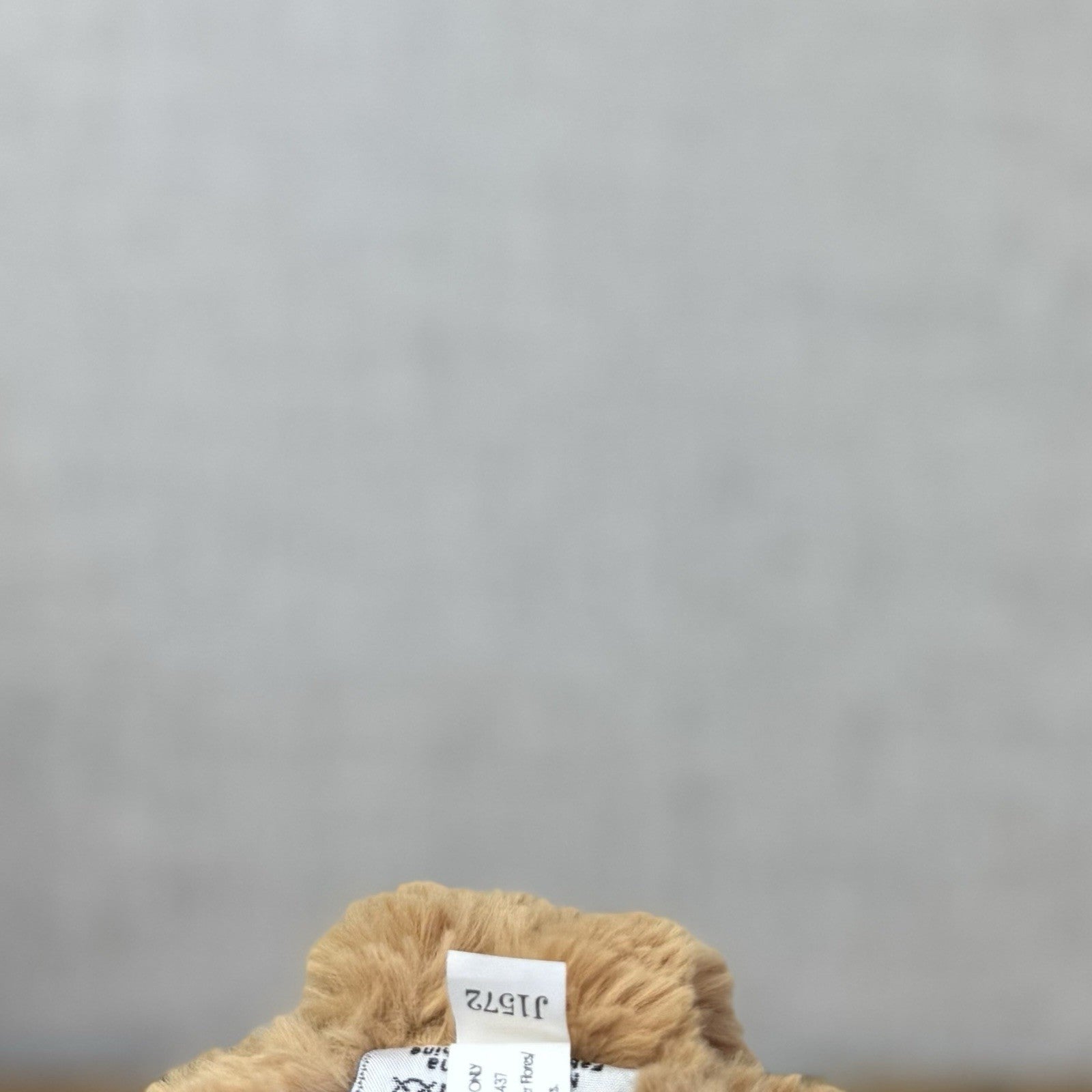 Jellycat Medium Skiffles Bear - Big Foot Jellycat Vintage Rare Beanie Bear 14"