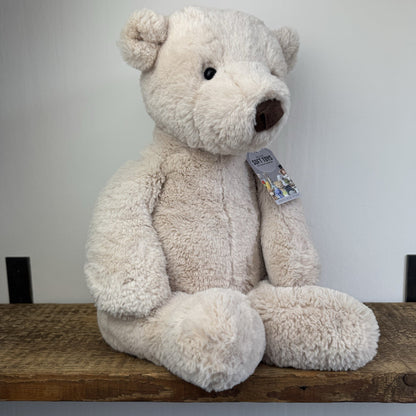 Jellycat Huge Barley Bear - Large Cream Bear Retired Hard To Find 23"