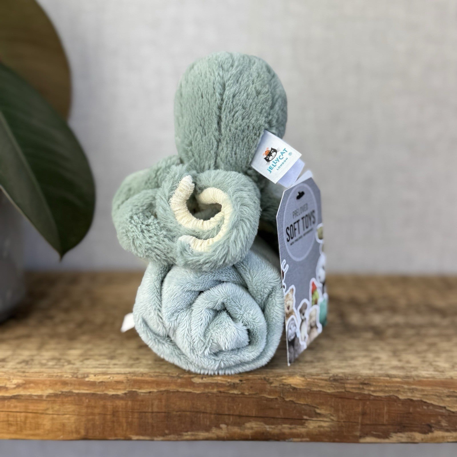 Jellycat Odyssey Octopus Soother - Blue Comforter Green Octopus Comforter (#2)