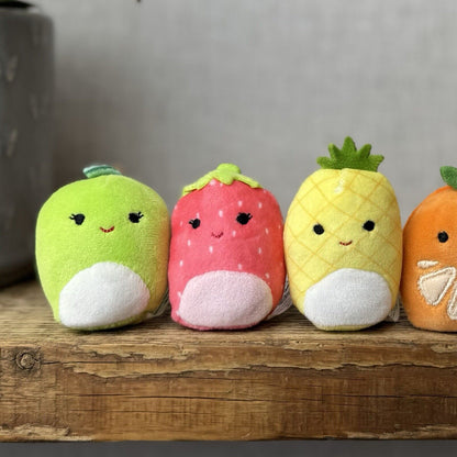 Squishmallow Squishville - Fruit Squad, Apple, Melon, Pineapple Etc 2”