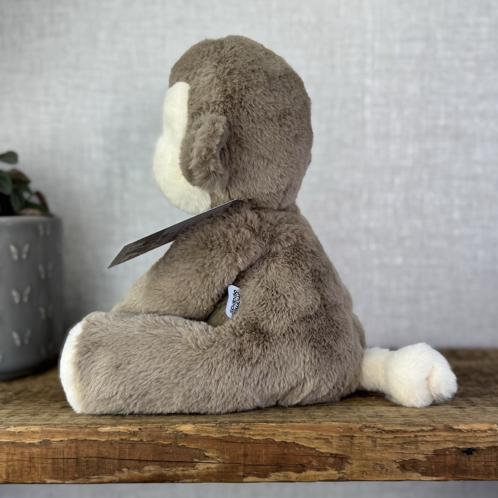 Mamas and Papas Monty Monkey  Comforter Plush Soft Toy - Fluffy Monkey Plush 12”