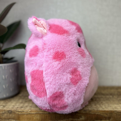 Squishmallow Gwendle the Pink Pig 12” FuzzMallow Plush - Pink Fluffy Pig Squish