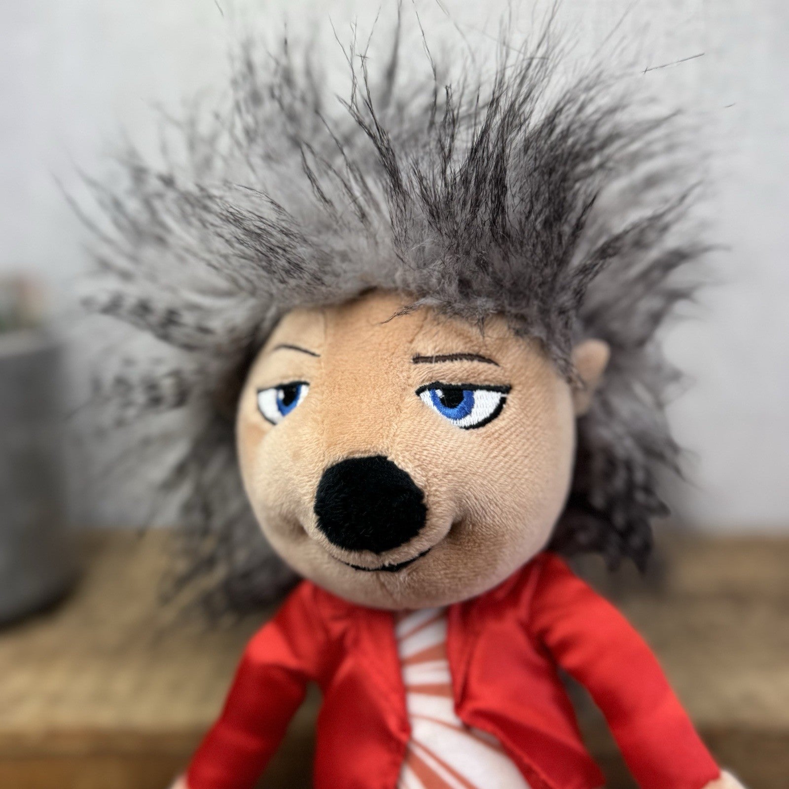Sing 2 Ash Hedgehog - Sing 2 Plush Soft Toy Plush Illumination Rare Sing