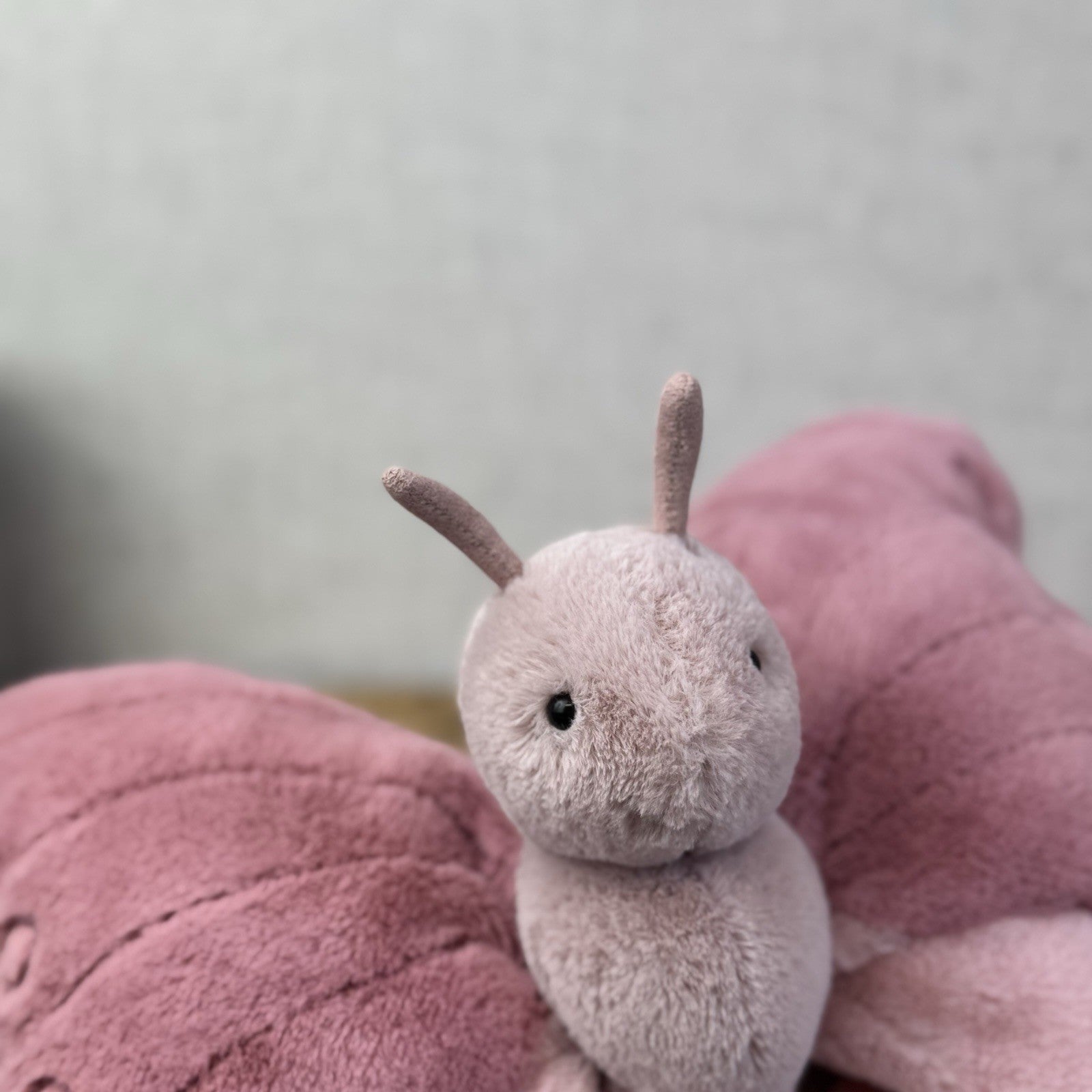 Jellycat Medium Beatrice Butterfly - Soft Pink Butterfly Beanie Display Retired