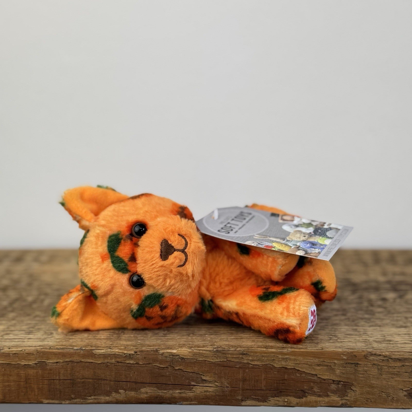 Build A Bear Mini Beans - Pumpkin Kitty Orange Cute Collectible 5"