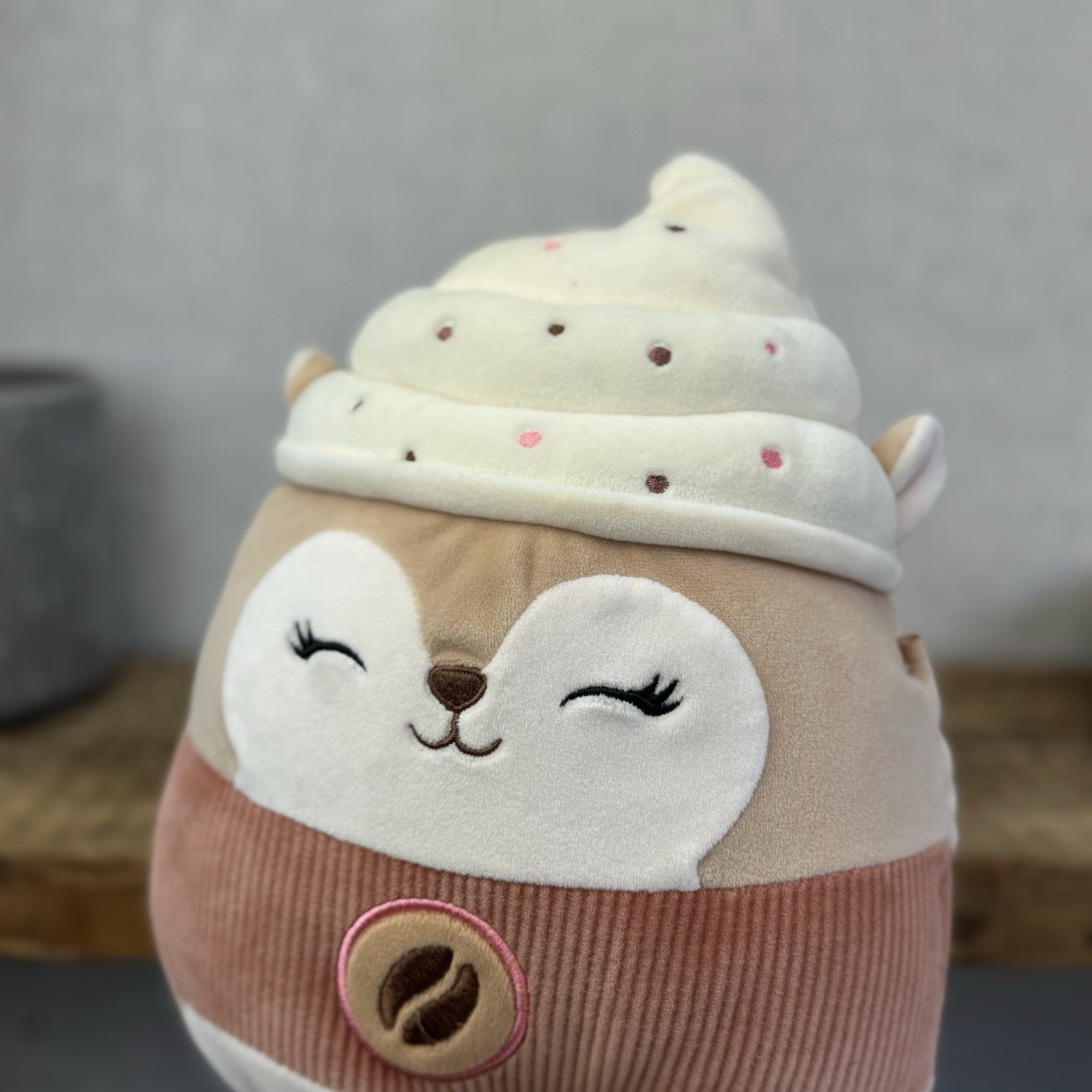 Squishmallow Reza The Latte Squirrel 12" Plush
